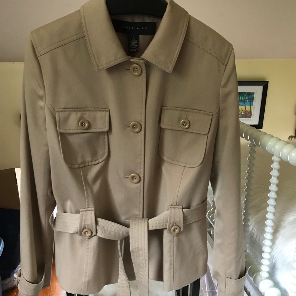 Apostrophe Safari Style Jacket - Picture 3 of 5